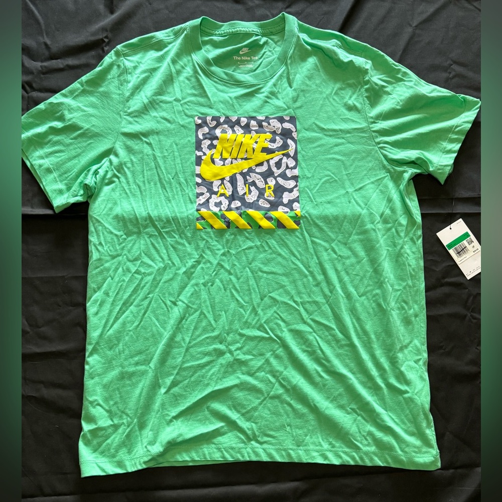 Nike NSW Brandriffs T-shirt Color Green Spring Unisex Size Xl